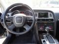 2007 Audi A6 Ebony Interior Dashboard Photo