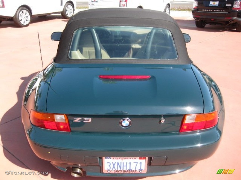 1998 Z3 2.8 Roadster - Boston Green Metallic / Beige photo #7