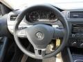 Cornsilk Beige Steering Wheel Photo for 2012 Volkswagen Jetta #53262022