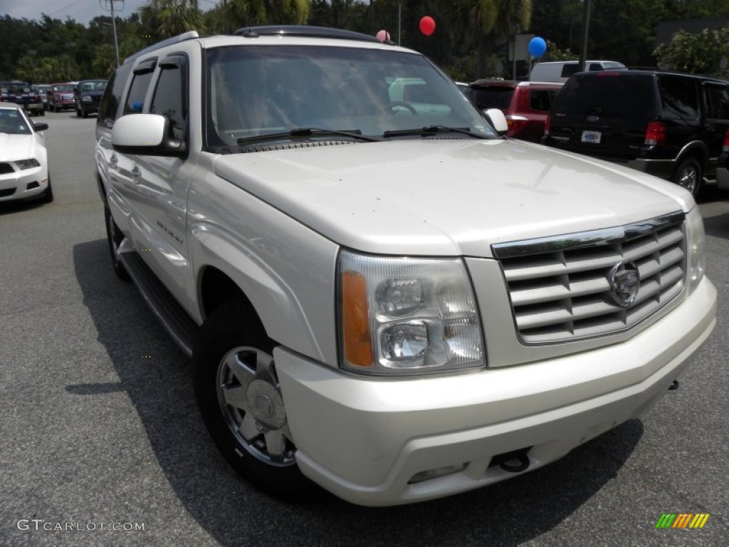 White Diamond 2003 Cadillac Escalade ESV AWD Exterior Photo #53262148