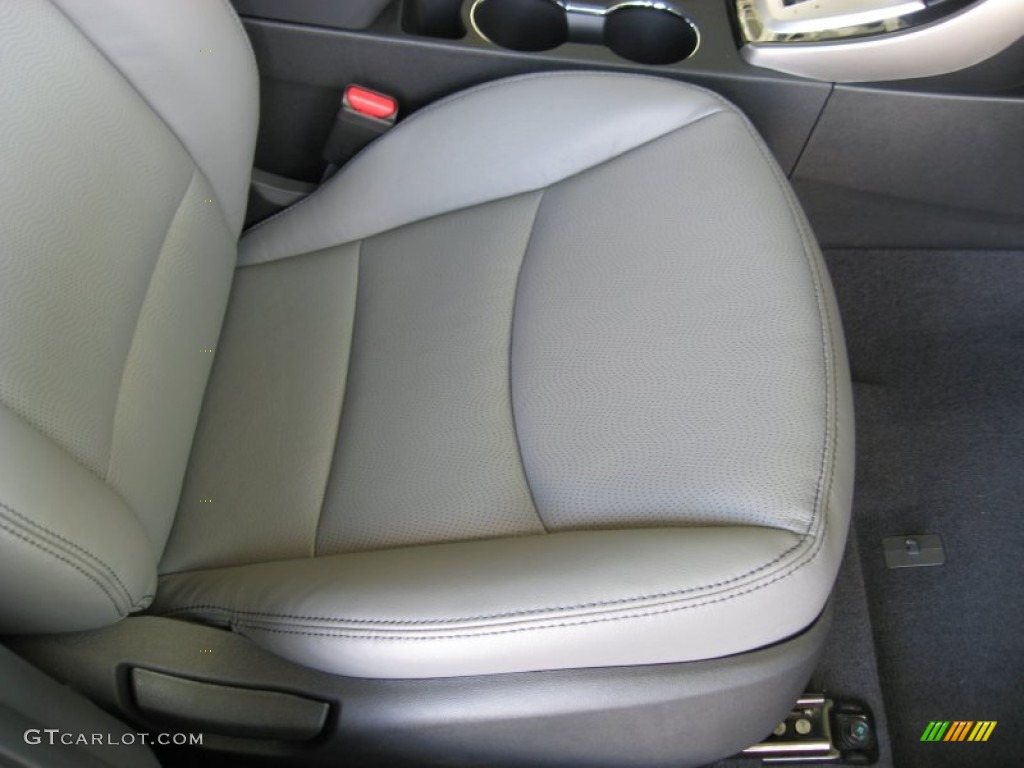 2012 Elantra Limited - Indigo Night Blue / Gray photo #19