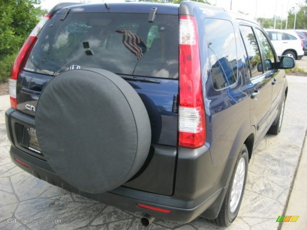 2005 CR-V EX 4WD - Eternal Blue Pearl / Black photo #9