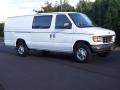 1996 Oxford White Ford E Series Van E250 Commercial Extended  photo #11