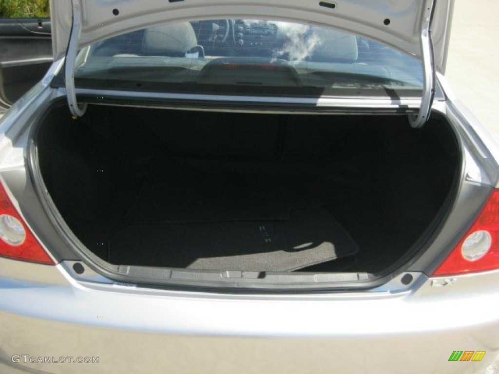 2005 Civic LX Coupe - Satin Silver Metallic / Black photo #12