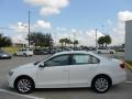 2012 Candy White Volkswagen Jetta SE Sedan  photo #4