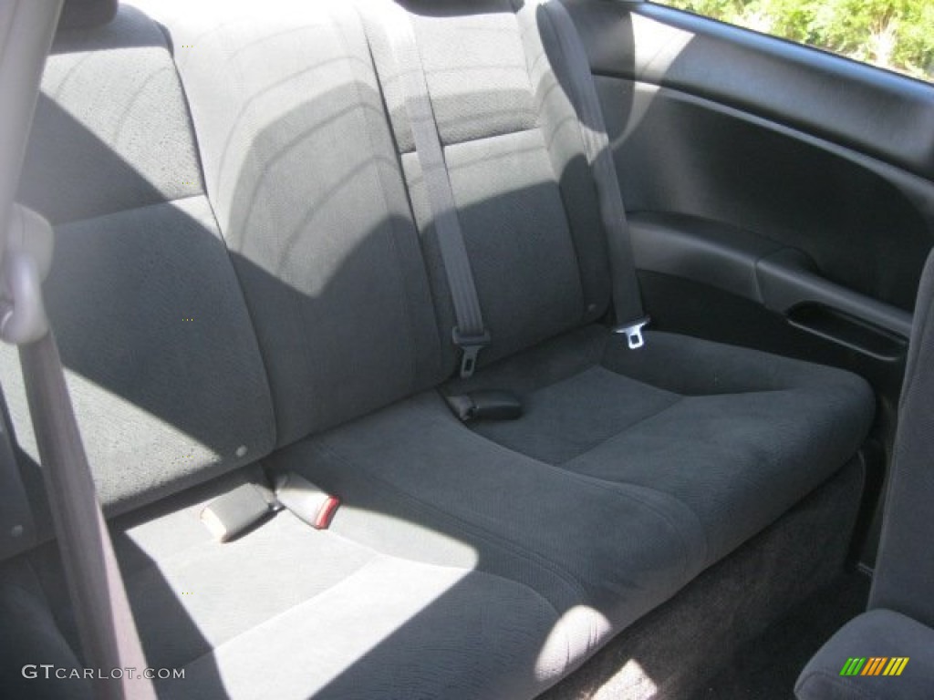 2005 Civic LX Coupe - Satin Silver Metallic / Black photo #29