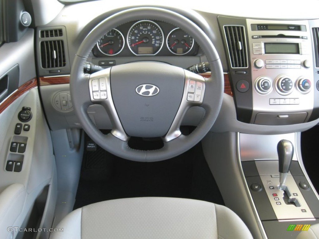 2011 Hyundai Veracruz GLS AWD Gray Dashboard Photo #53264176