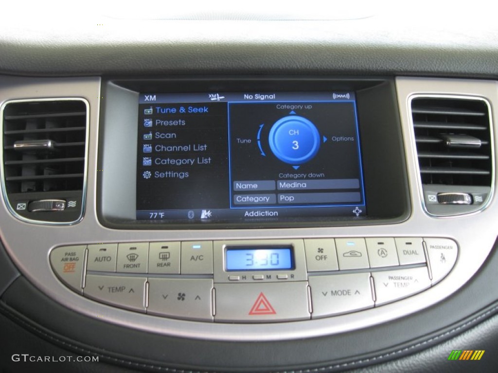 2011 Hyundai Genesis 4.6 Sedan Controls Photo #53264599