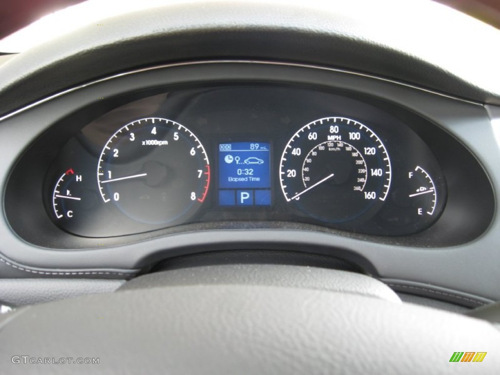 2011 Hyundai Genesis 4.6 Sedan Gauges Photo #53264653