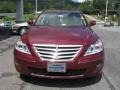 2011 Cabernet Red Pearl Hyundai Genesis 3.8 Sedan  photo #3