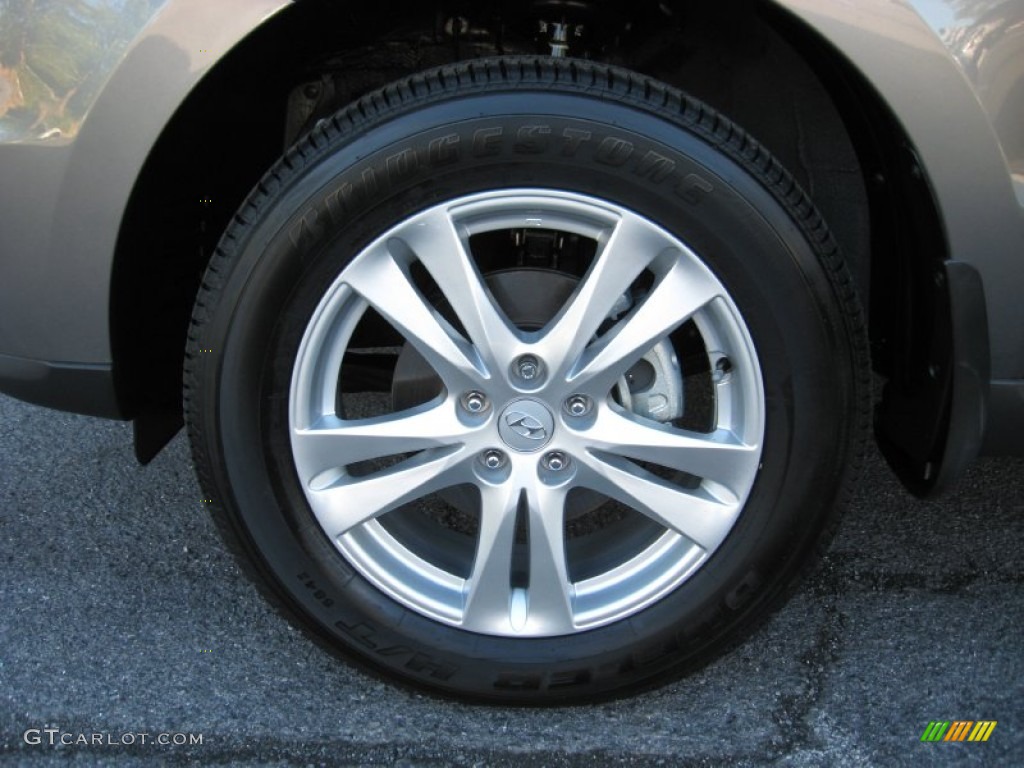 2011 Hyundai Santa Fe Limited Wheel Photo #53265178