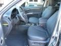 Cocoa Black 2011 Hyundai Santa Fe Limited Interior Color