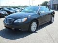 Brilliant Black Crystal Pearl 2011 Chrysler 200 Limited Convertible