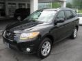 2011 Phantom Black Metallic Hyundai Santa Fe SE AWD  photo #2