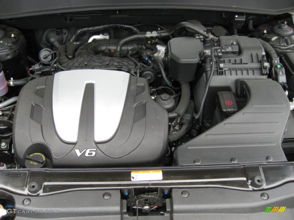 2011 Hyundai Santa Fe SE AWD 3.5 Liter DOHC 24-Valve VVT V6 Engine Photo #53265592