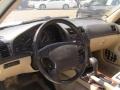 1993 Acura Legend Ivory Interior Steering Wheel Photo