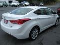 2012 Shimmering White Hyundai Elantra Limited  photo #6