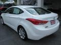 2012 Shimmering White Hyundai Elantra Limited  photo #8