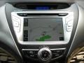 2012 Hyundai Elantra Beige Interior Navigation Photo