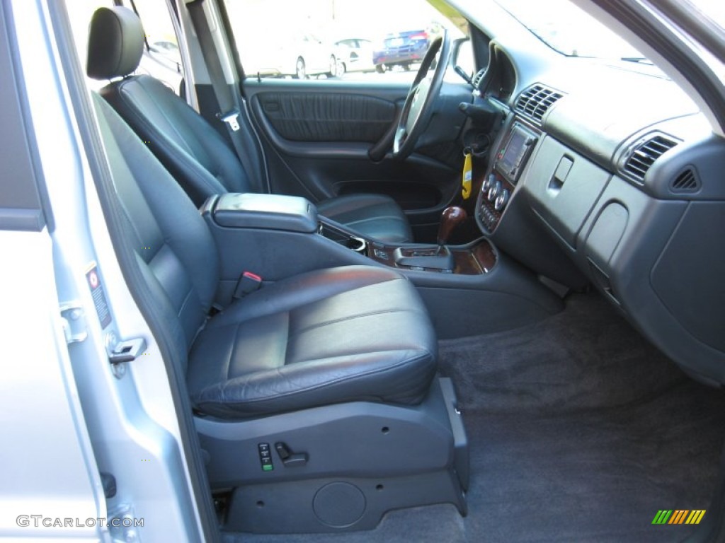 Charcoal Interior 2004 Mercedes-Benz ML 500 4Matic Photo #53266642