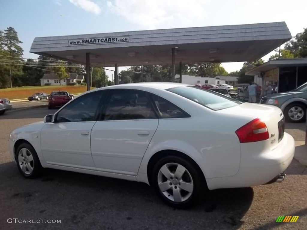 2002 A6 3.0 Sedan - Polar White / Platinum photo #7