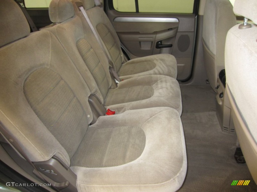 2004 Explorer XLT 4x4 - Estate Green Metallic / Medium Parchment photo #23