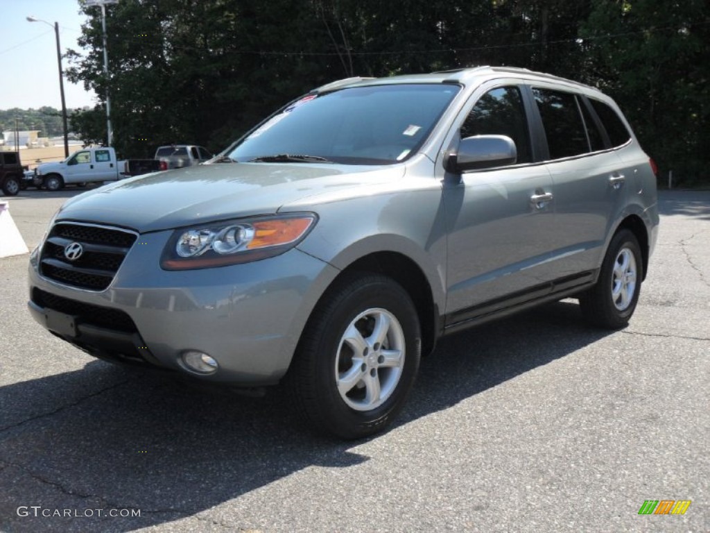 2007 Santa Fe GLS - Platinum Sage / Gray photo #1