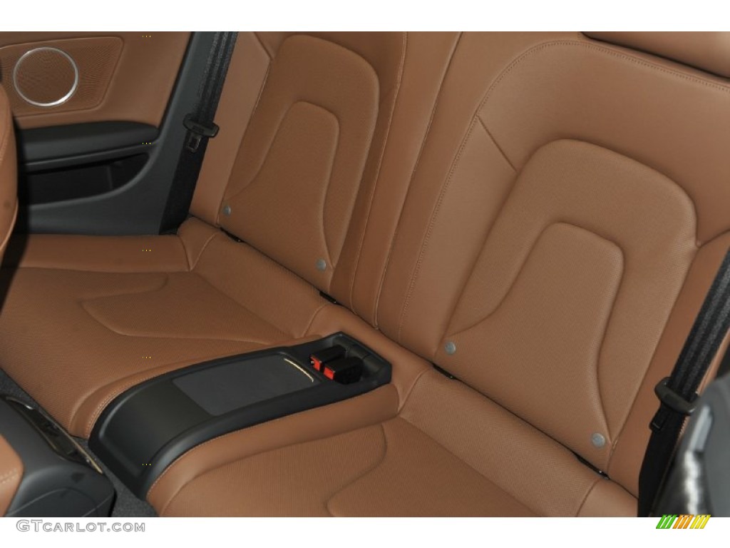 Cinnamon Brown Interior 2012 Audi A5 2.0T quattro Cabriolet Photo #53268307