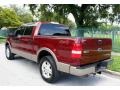 Dark Toreador Red Metallic - F150 Lariat SuperCrew 4x4 Photo No. 8
