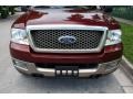 2004 Dark Toreador Red Metallic Ford F150 Lariat SuperCrew 4x4  photo #15