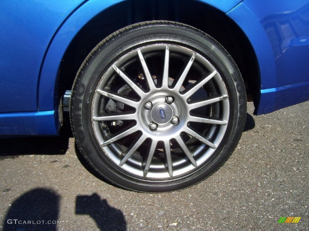 2010 Focus SES Sedan - Blue Flame Metallic / Charcoal Black photo #12