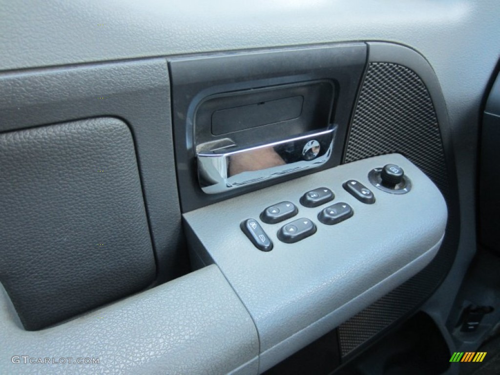 2004 F150 XLT SuperCrew 4x4 - Dark Shadow Grey Metallic / Medium/Dark Flint photo #24