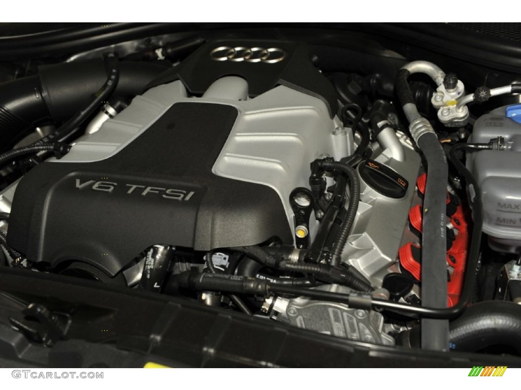 2012 Audi A6 3.0T quattro Sedan 3.0 Liter FSI Supercharged DOHC 24-Valve VVT V6 Engine Photo #53269156