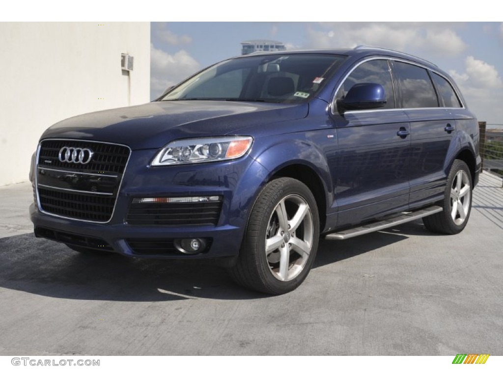 Cobalt Blue Metallic 2008 Audi Q7 4.2 Premium quattro Exterior Photo #53269336