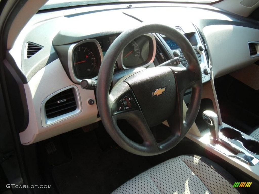 2010 Equinox LS - Cyber Gray Metallic / Jet Black/Light Titanium photo #12