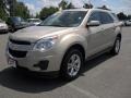 2010 Gold Mist Metallic Chevrolet Equinox LT  photo #1