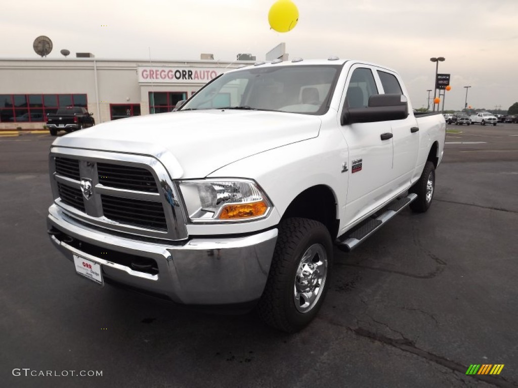 2012 Ram 2500 HD ST Crew Cab 4x4 - Bright White / Dark Slate/Medium Graystone photo #1