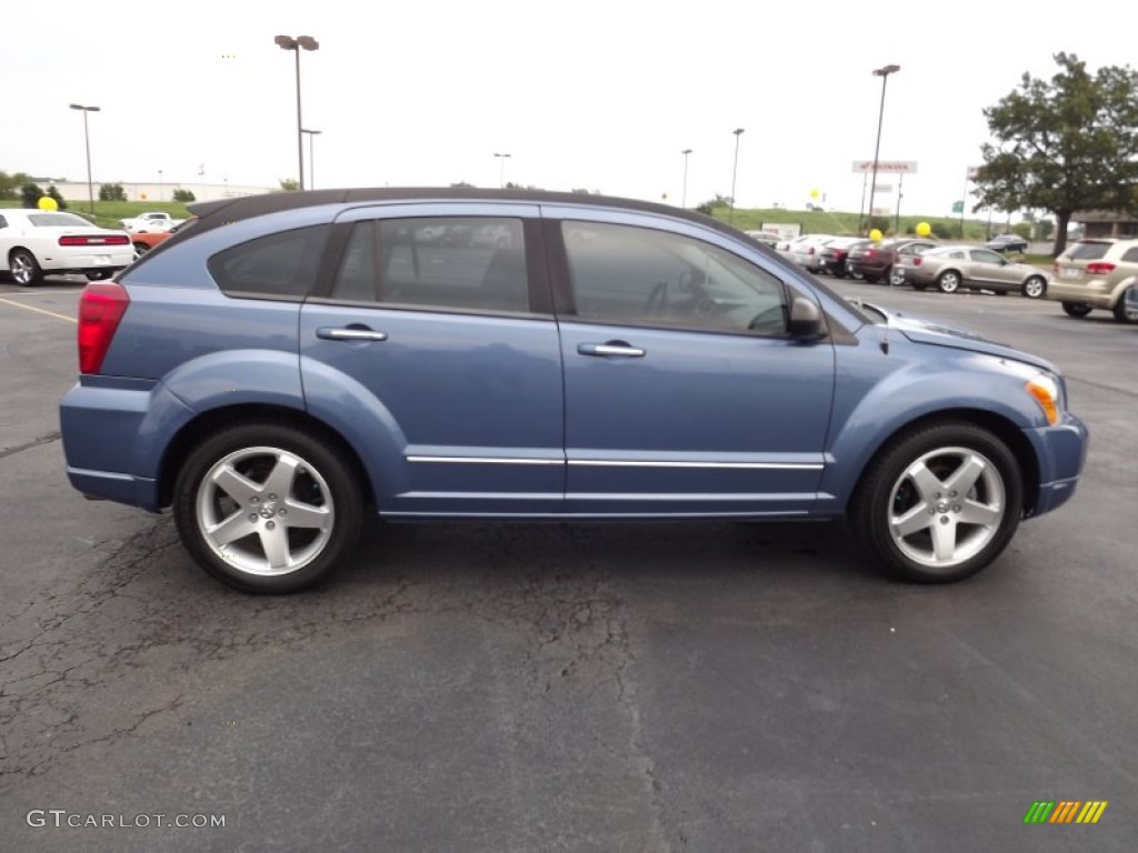 2007 Caliber R/T AWD - Marine Blue Pearl / Pastel Slate Gray/Blue photo #4