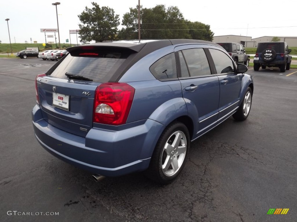 2007 Caliber R/T AWD - Marine Blue Pearl / Pastel Slate Gray/Blue photo #5