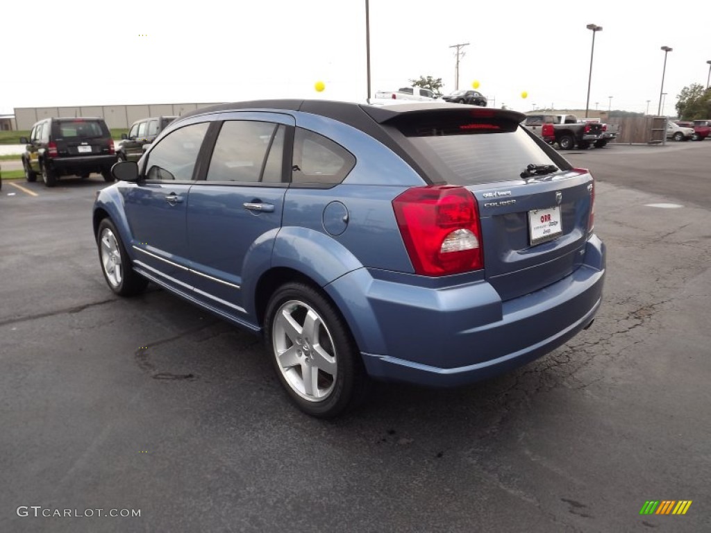 2007 Caliber R/T AWD - Marine Blue Pearl / Pastel Slate Gray/Blue photo #7