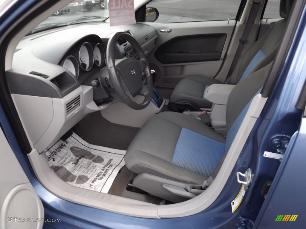 2007 Caliber R/T AWD - Marine Blue Pearl / Pastel Slate Gray/Blue photo #11