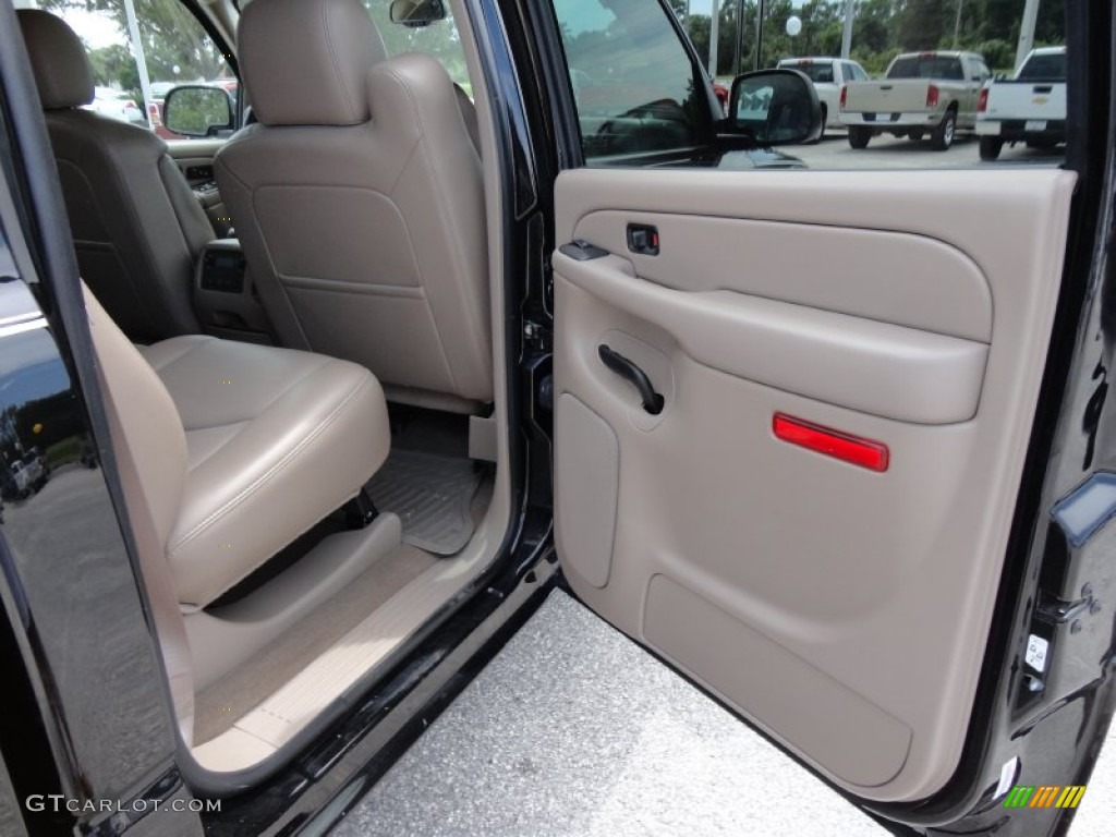 2006 Sierra 2500HD SLT Crew Cab 4x4 - Onyx Black / Neutral photo #13