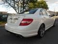 2009 Arctic White Mercedes-Benz C 63 AMG  photo #3