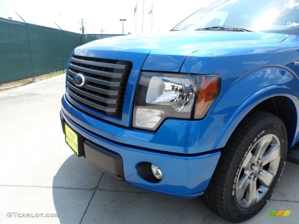 2011 F150 FX2 SuperCrew - Blue Flame Metallic / Black photo #10