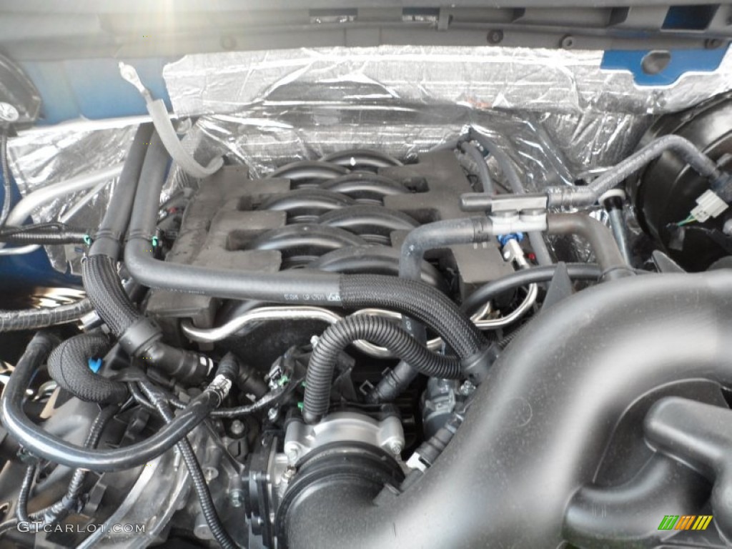 2011 Ford F150 FX2 SuperCrew 5.0 Liter Flex-Fuel DOHC 32-Valve Ti-VCT V8 Engine Photo #53273713