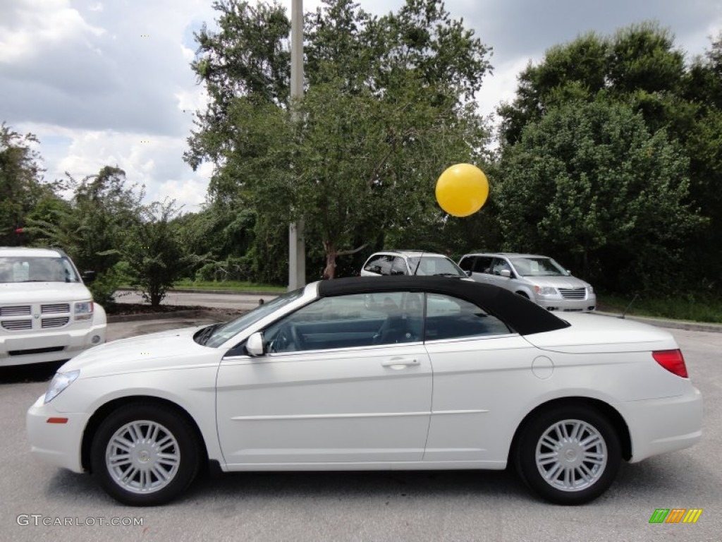 Stone White 2008 Chrysler Sebring Touring Convertible Exterior Photo #53273815