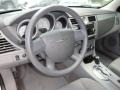 Dark Slate Gray/Light Slate Gray Steering Wheel Photo for 2008 Chrysler Sebring #53273860