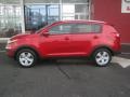 2012 Signal Red Kia Sportage LX  photo #2