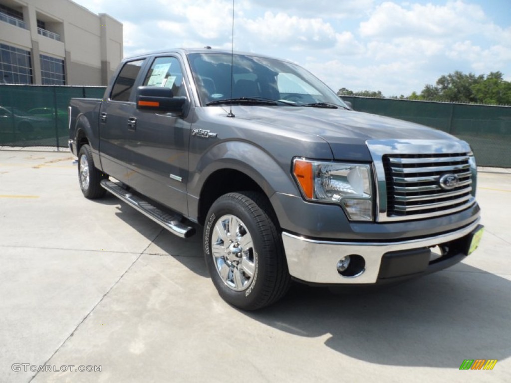 2011 F150 XLT SuperCrew - Sterling Grey Metallic / Steel Gray photo #1