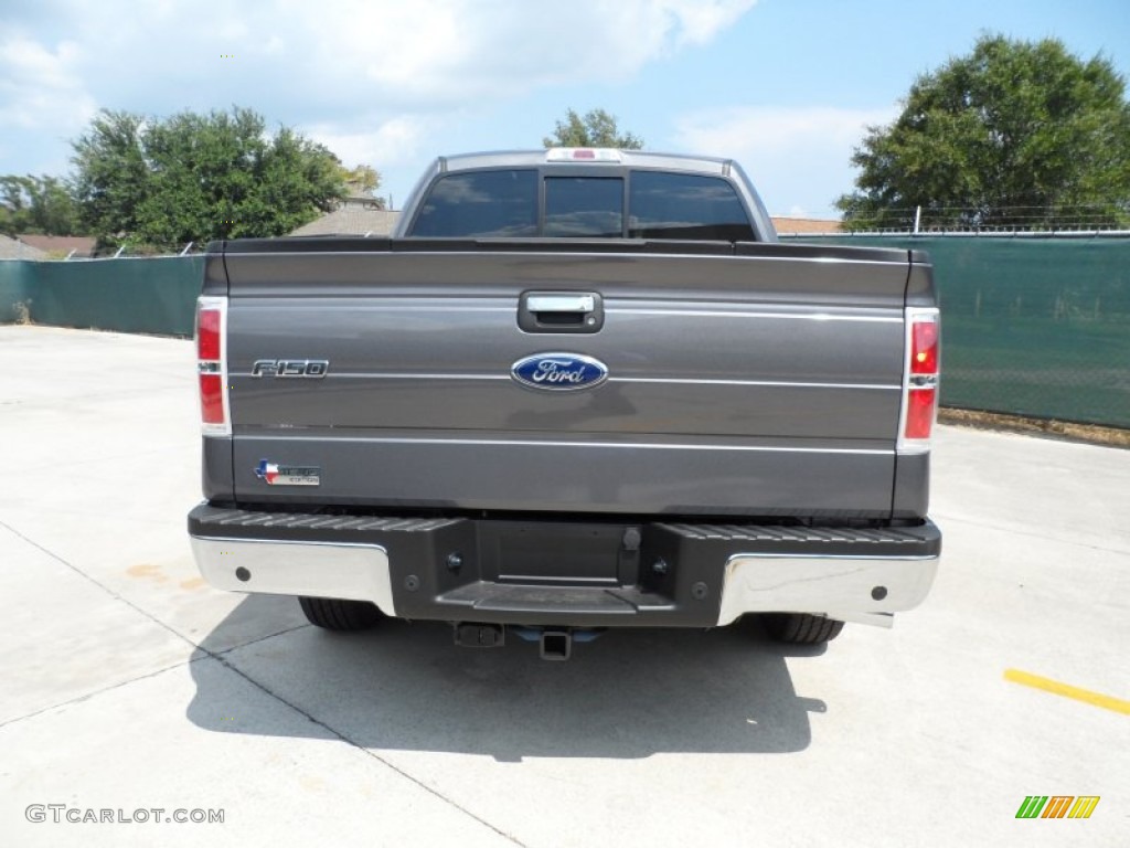 2011 F150 XLT SuperCrew - Sterling Grey Metallic / Steel Gray photo #4